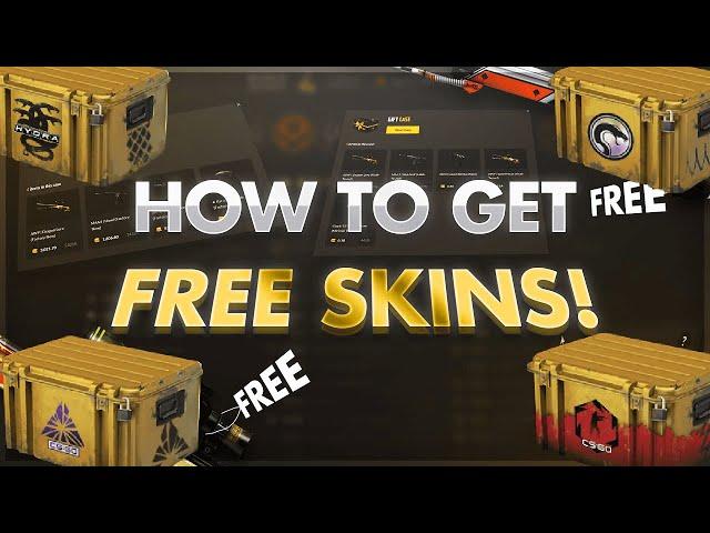 How to *ACTUALLY* Get Free CSGO Skins - Quick & Easy (2023)