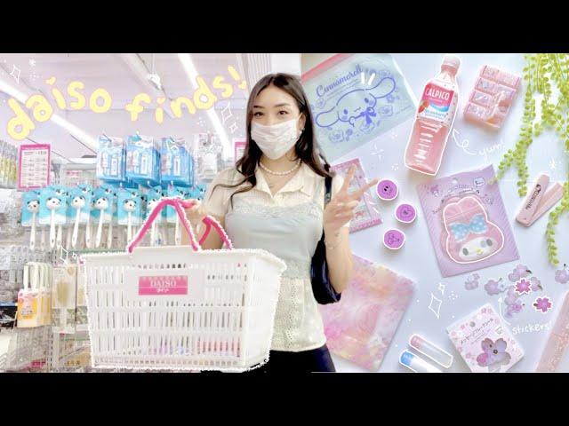 DAISO shop with me + haul!  spring edition