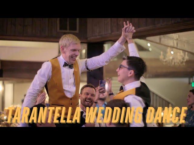 Tarantella Italian American Wedding Dance to "Luna Mezzo Mare"