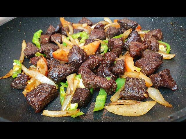 ደረቅ ጥብስ አሰራር //Derek tibs //Ethiopian Food