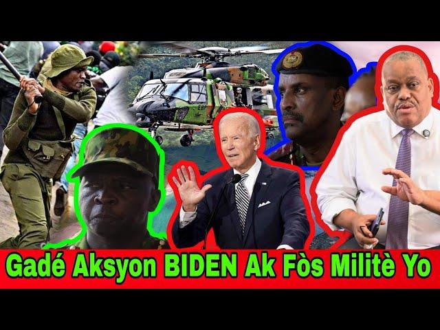 *25 juin 2024Gadé Aksyon Prezidan Biden SouFòs Militè yo/Babekyou Mandé Padon/Garry Conille Sèmanté*