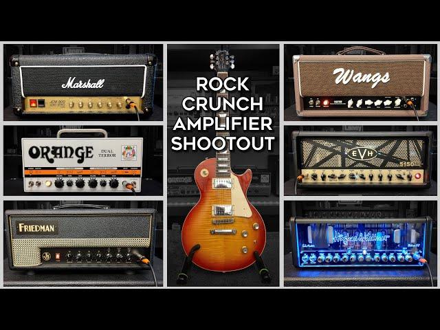 ROCK CRUNCH Amplifier Shootout! (Marshall, Friedman, Orange, EVH, Wangs & H&K)