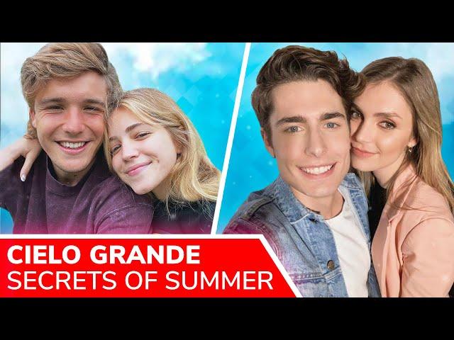 SECRETS OF SUMMER (CIELO GRANDE) Real-Life Couples: Pili Pascual, Giulia Guerrini, Guido Messina