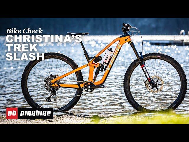 Christina Chappetta's 2021 Trek Slash: Big Brawler | Bike Check