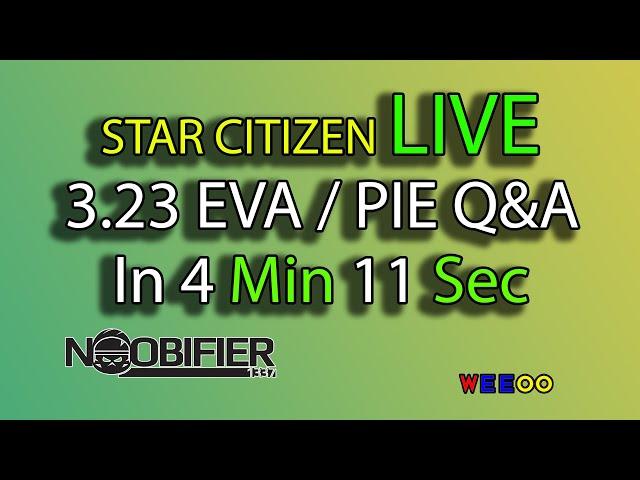 Live EVA and PIE Q&A in 4min 11sec