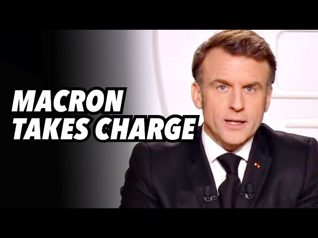 Macron takes CHARGE. France will protect Europe from Russia