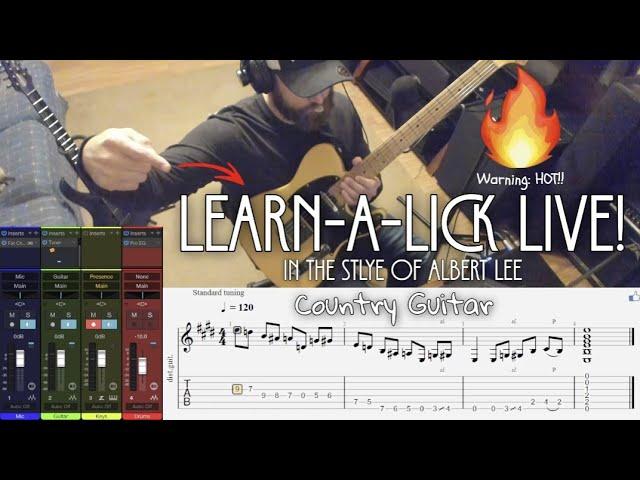 Learn-A-Lick Live! (#3) In The Style of Albert Lee