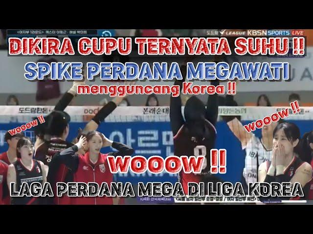 Spike Megawati Hangestri di laga Awal tampil di liga Korea bergabung di Tim Red Sparks -dikira cupu