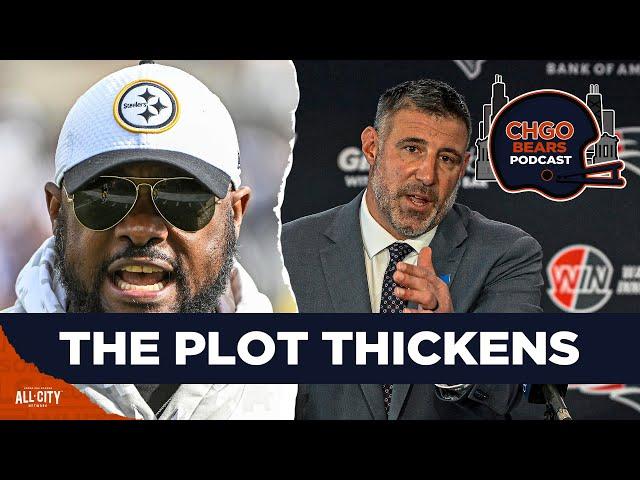 Should the Chicago Bears trade for Mike Tomlin with Mike Vrabel off the board? | CHGO Bears Podcast