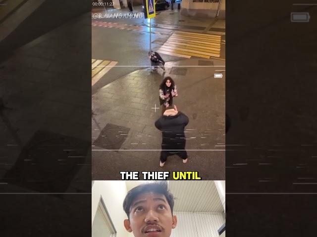 This Woman Performs Heroic Action While Being Robbed  #shorts #respect