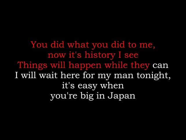 Guano Apes - Big in Japan - Karaoke versione