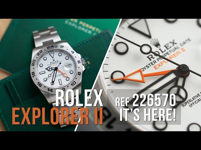 My 2021 Rolex Explorer II ref 226570. Lets take a closer look!