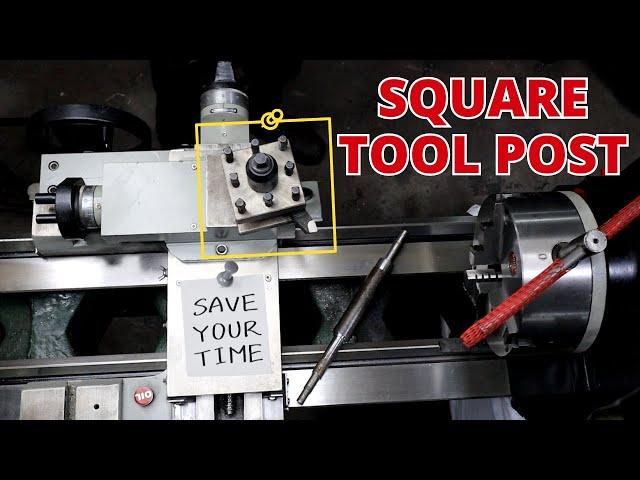 Lathe Tool Post Operation | समय कैसे बचाये |