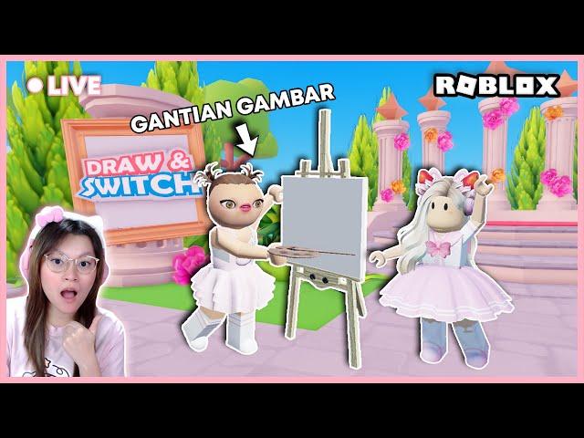 KITA HARUS KERJA SAMA MENGGAMBAR ?!! [DRAW AND SWITCH ROBLOX INDONESIA]