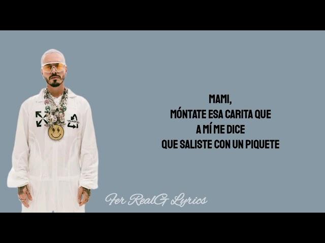 J Balvin - Ganster [Letra] | Rayo