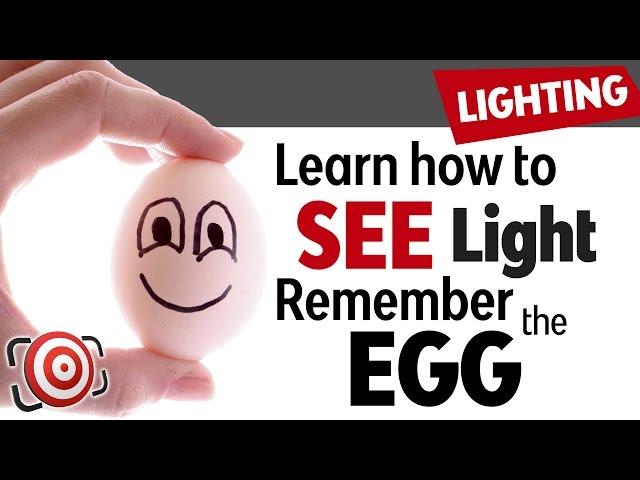 Photography Lighting Lesson - Remember the EGG