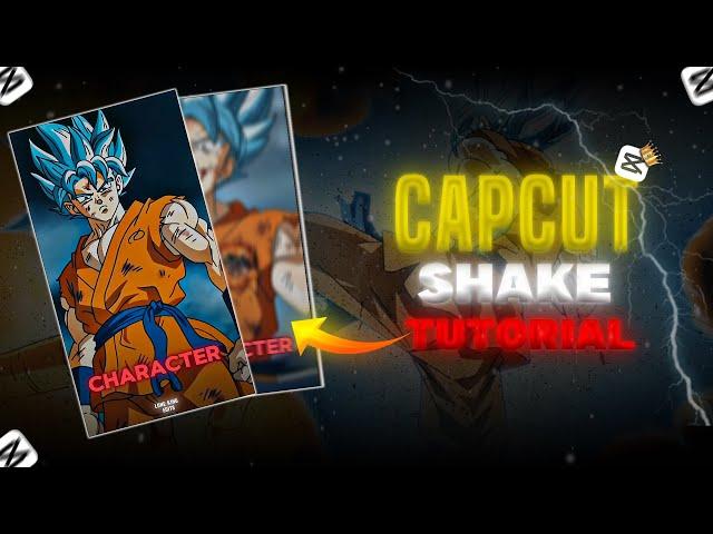 Shake for anime edit| capcut | anime tutorials| #animetutorials #capcutshaketutorial #shaketutorial