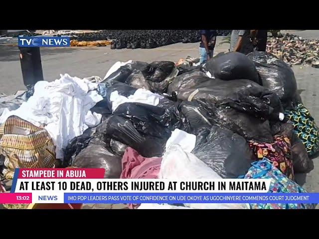 Stampede in Abuja: At Least 10 Dead, Others Injured At Church In Maitama