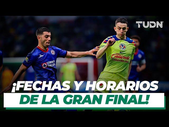 ¡Estas son las fechas y horarios oficiales para las FINALES entre AMÉRICA Y CRUZ AZUL! | TUDN