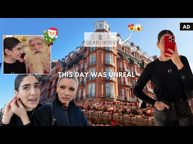 CHRISTMAS AT CLARIDGES & A SPONTANEOUS NIGHT OUT  | Lily Pebbles