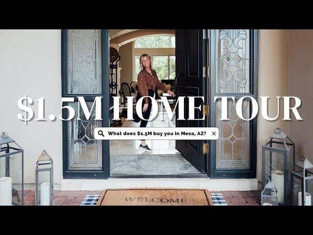 $1.5 Million Dollar Luxury Home | Moving to Mesa, Arizona | Living in Mesa, Arizona