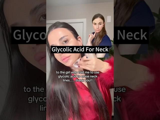 Using Glycolic Acid To Reduce Lines On The Neck