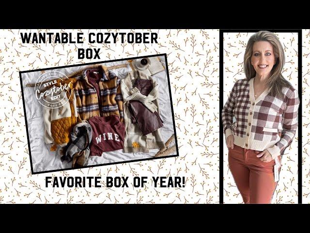 Wantable Cozytober box! #cozytober #wantable #wantablecozytober