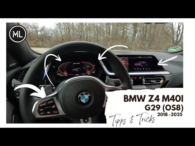 Tipps & Tricks BMW Z4 M40i (G29) 2018-2025