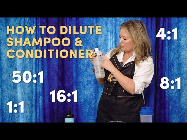 How to Dilute Shampoo and Conditioner Properly