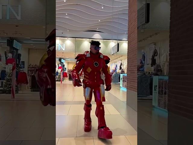 Iron man vs Mask man #jeezzai #marvel #funny