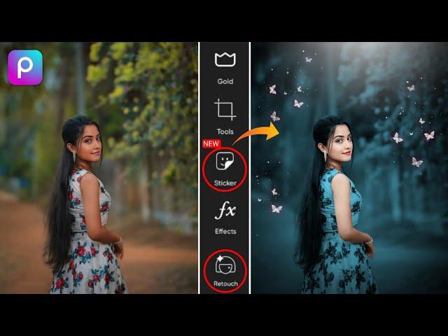 PicsArt new night blue tone photo editing | glowing butter photo editing | photo editing