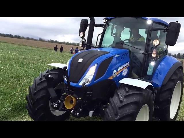 New Holland T5.120 Krone Easycut  Liptovsky Ondrej Boritech sro