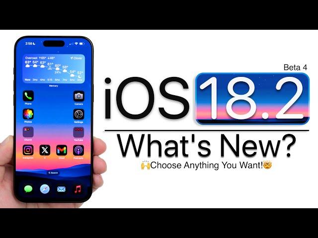 iOS 18.2 Beta 4 is Out! - What's New? (Apple Intelligence)