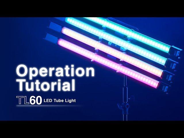 Godox: LED Tube Light #TL60 Operation Tutorial