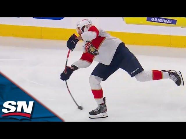 Aaron Ekblad Rifles One Home From Distance To Put Panthers On The Board