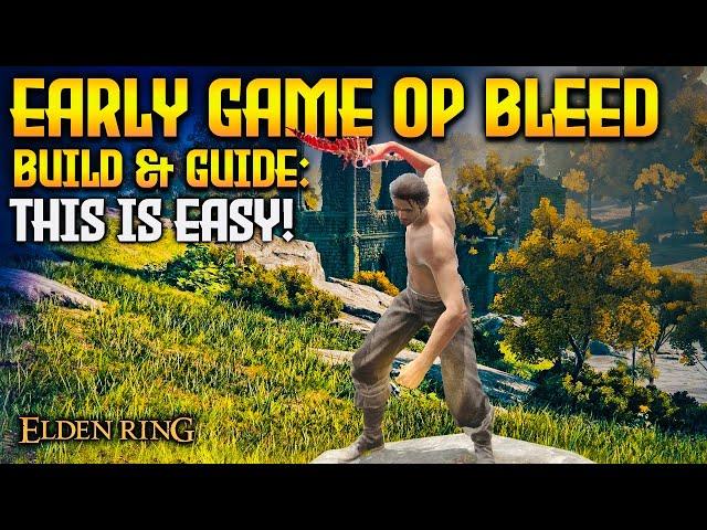 Unleash Chaos With an OP Early Game Reduvia Bleed Build! (Elden Ring 1.10)