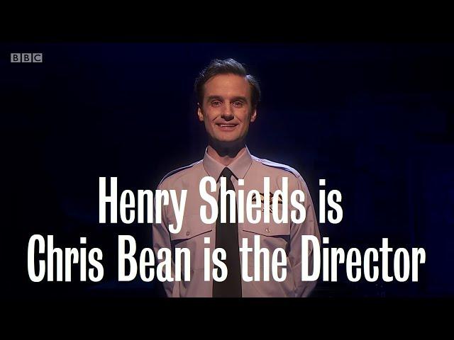 Henry Shields is Chris Bean is the Director (Mischief Theatre, Goes Wrong Show)