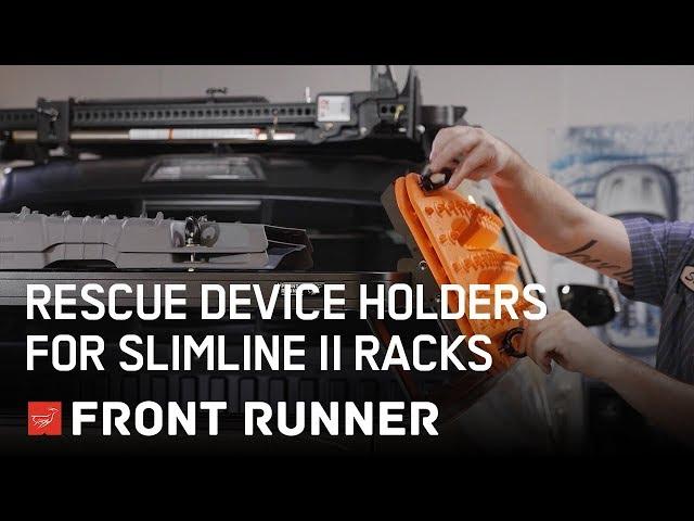 RESCUE DEVICE HOLDERS FOR SLIMLINE II RACKS - by Front Runner