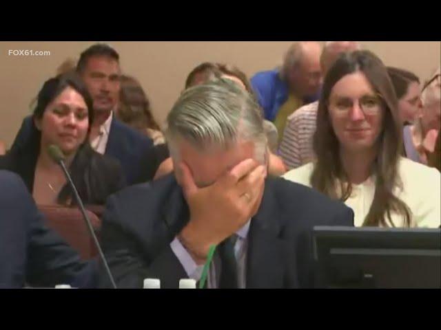 Alec Baldwin wept in court after the judge threw out his involuntary manslaughter case midtrial