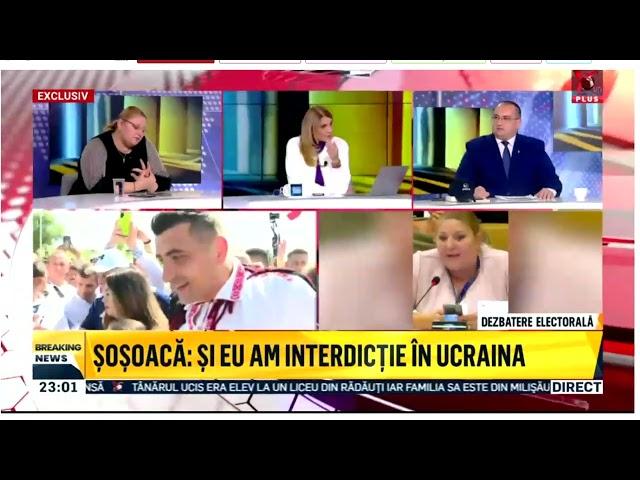 Diana Sosoaca se certa in direct cu Terhesi la Realitatea TV - PARTEA 3