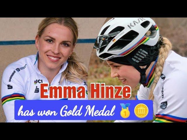 Emma Hinze has won gold in the women's 500m time trial at European Championships 2022 Munich