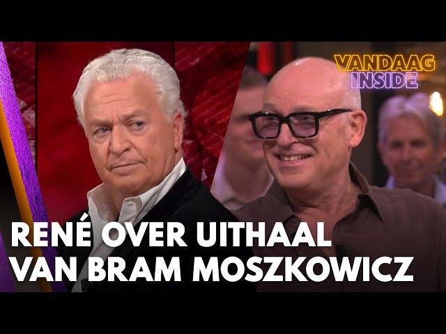 René reageert op uithaal aan zijn adres van Bram Moszkowicz | VANDAAG INSIDE