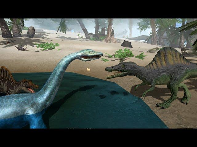 Spinosaurus VS All Boss - Ultimate Dinosaur Simulator (By Gluten Free Games)