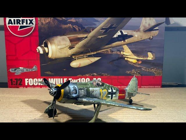 Airfix 1/72 Focke-Wulf FW-190 A-8 Build and Review