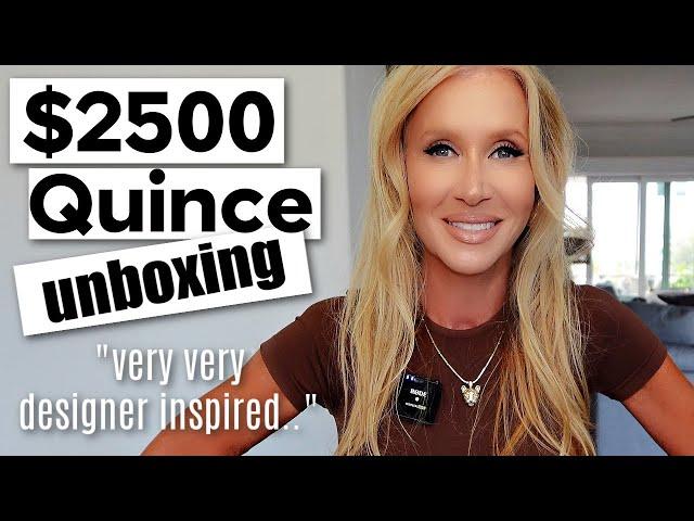 $2500 QUINCE UNBOXING | Designer Inspired *NOT Sponsored