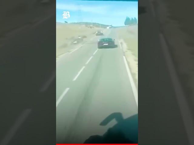 Two Bugatti Chirons Crash into Truck During Morocco Tour