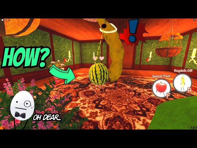 Watermelon entered Mrs.Edamame's Secret Room in Secret Staycation with Funny moments [ROBLOX]