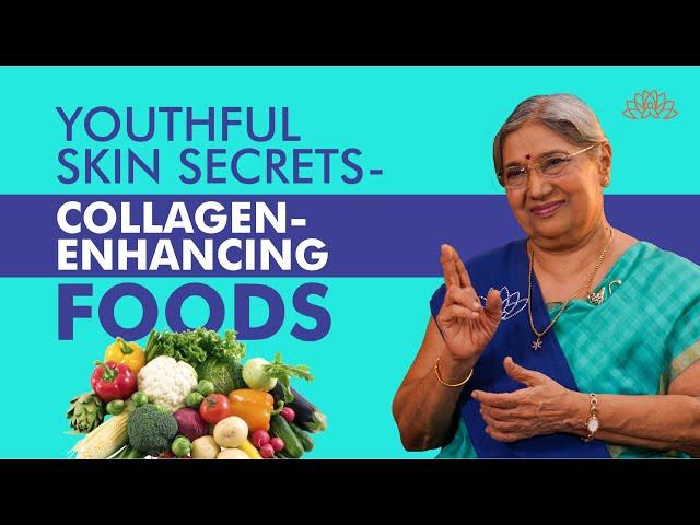 Unlock Youthful Glow: Collagen-Boosting Foods for Radiant Skin | Glowing Skin | Dr. Hansaji