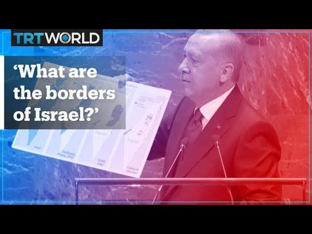Erdogan talks Israel and creation of Palestinian state at UNGA