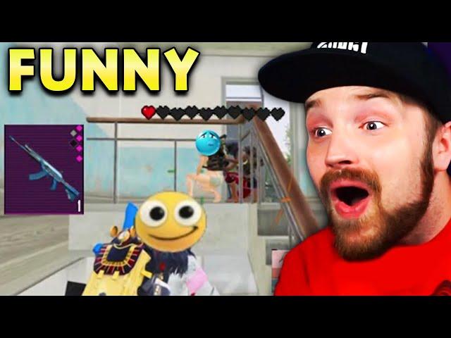 DAB REACTS to FUNNY METRO ROYALE VIDEO